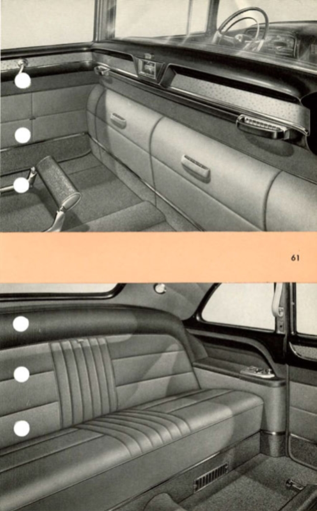 1955 Cadillac Salesmans Data Book Page 60